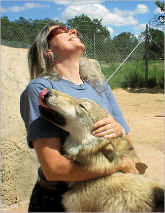 Jane and Wolf Pup